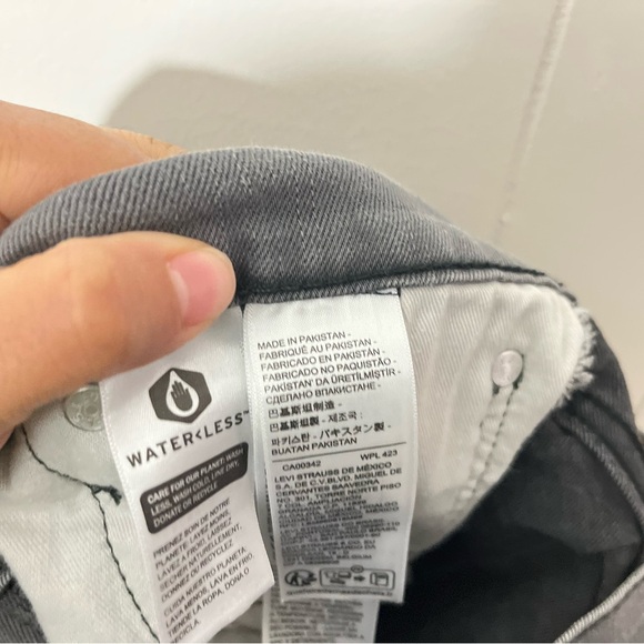 LEVIS 511 Jeans Mens GraySize 32x30 - Picture 8 of 11